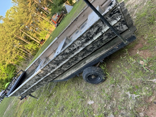 Aluminum boat w/ trailer