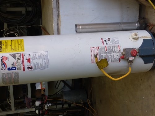 Butane hot water heater