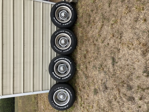 15” Wheel Vintiques Corvette Rally wheels with tires