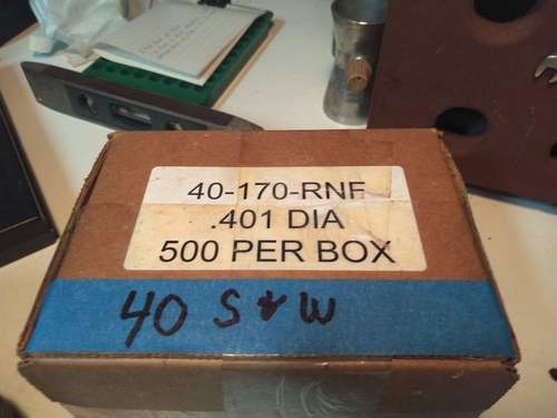 PRECISION BULLETS - moly coated - box of 500 - 40 S&W/10mm