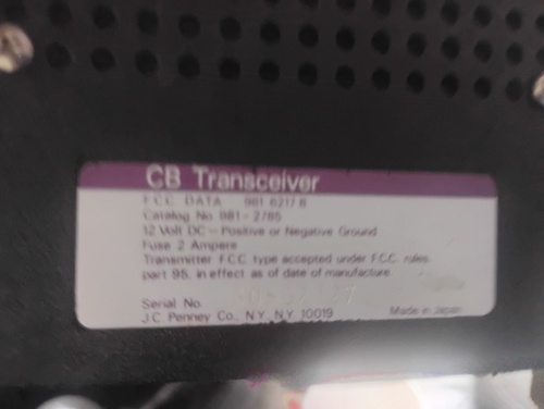 23 Channel Transceiver CB Radio 