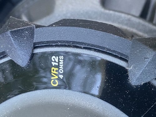 Kicker subwoofer cvr