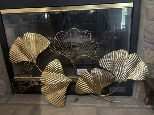 Gold Metal Leaf Art Decor