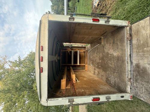 6x12 Enclosed Trailer w/ Custom Shelving 