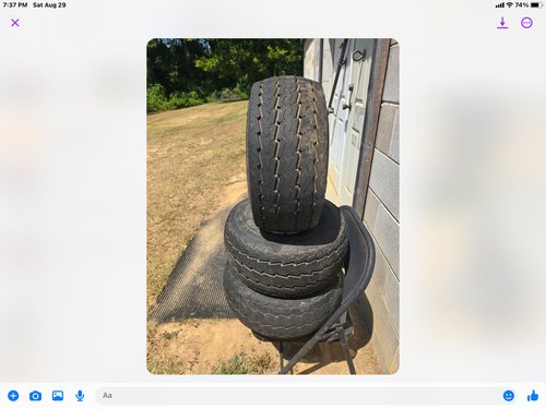 Trailer/Golf Cart Tires Wheels 8 inch