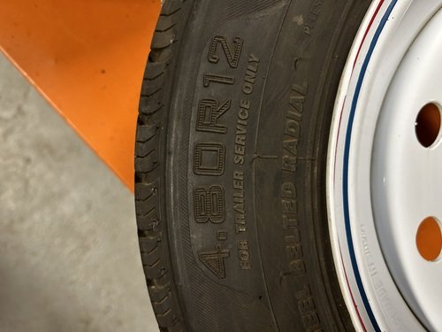 Trailer Tires 4.8 R12
