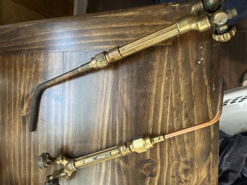 Cutting torch brazing torch 