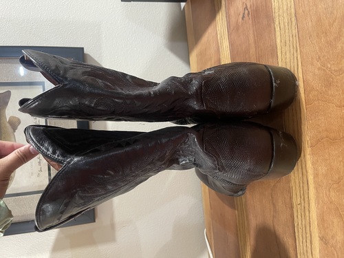Men’s Nocona Lizard boots