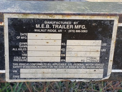 For Sale: 6x10 Utility Trailer – One Owner, Well-Cared-For