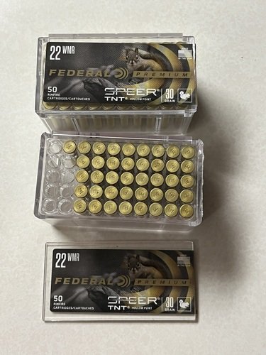.22 Magnum Ammo Federal Premium Speer TNT HP