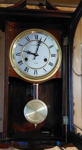 Kassel 31 day wall pendulum chime clock