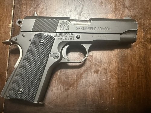 Springfield 1911 compact 45 made by imbel arms 