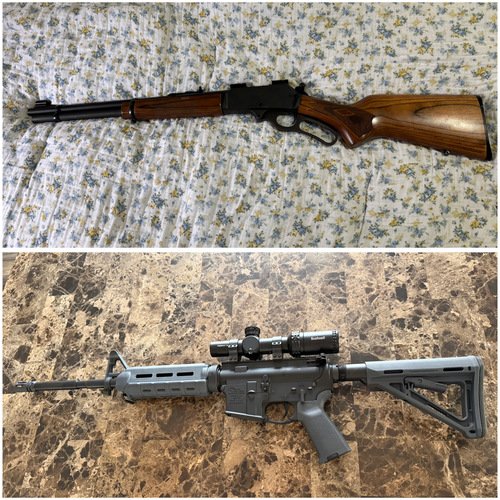 Marlin 30-30 & AR 
