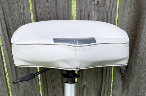 Boat Casting Seat with Adjustable Pedestal Pole 