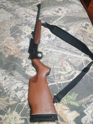 Clean Rossi Wizard 223 single shot has scope base 