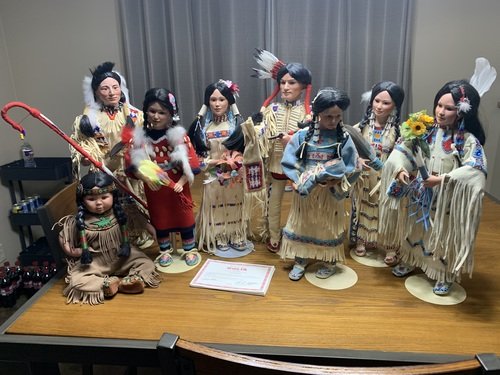 Indian doll collection 