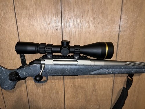Ruger American ll. .270 Winchester stainless with 4-12x50 Leupold scope.