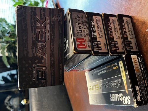 Hornady BLACK 6mm creedmoor Ammo