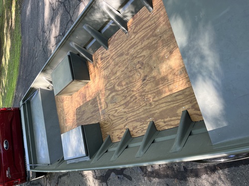 1542 Alweld Boat, Motor, and Trailer