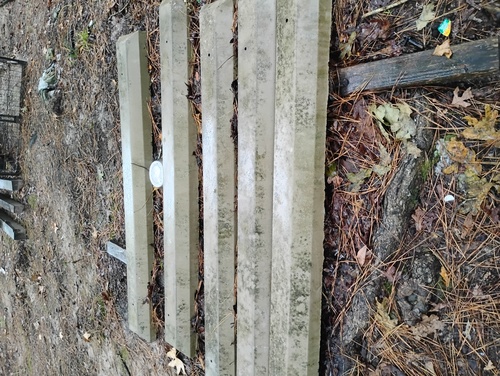 Concrete curbs 