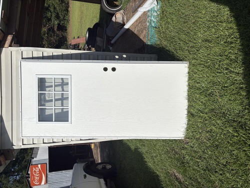 New 36” metal door 