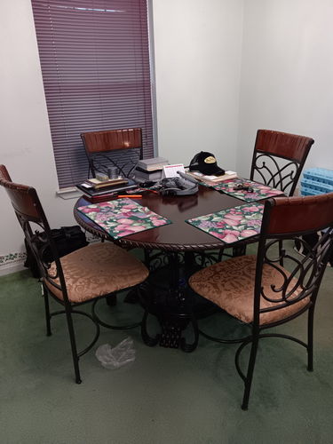 Four chair dining room table
