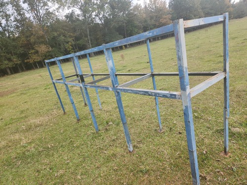 Metal storage fram rack