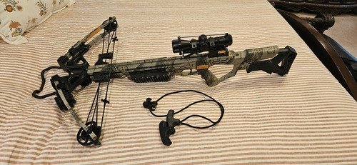 PSE Coalition crossbow with accessories