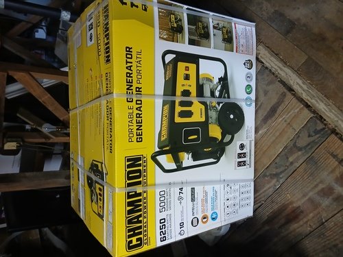 Champion 6250/5000 portable generator