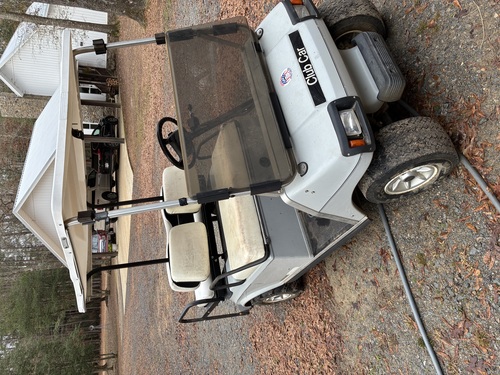 Golf cart. 