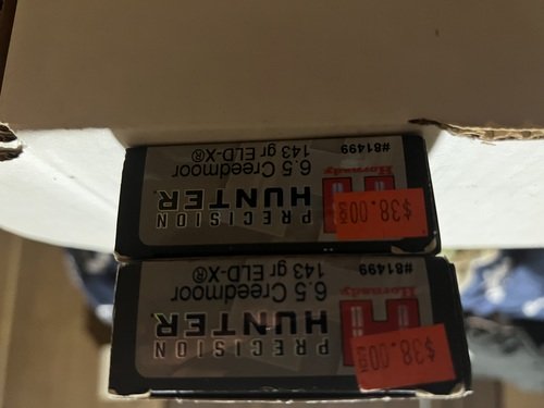 2 boxes of 6.5 Creedmore ammo