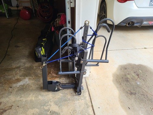 HEAVY DUTY BIKE RACK FOR TWO BIKES