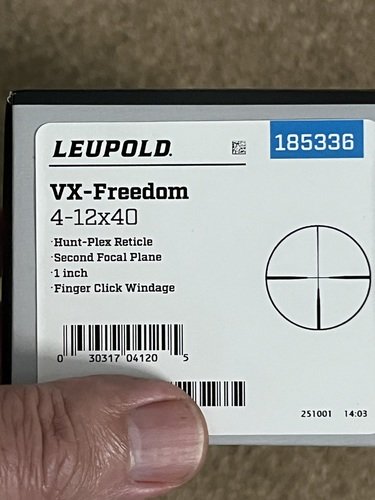 Leupold VX-Freedom 4-12x40 Hunt Plex