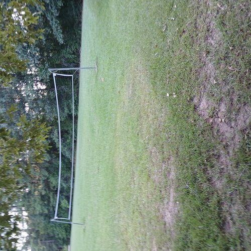 Regulation volleyball setup 32ft heavy concrete base (trade)