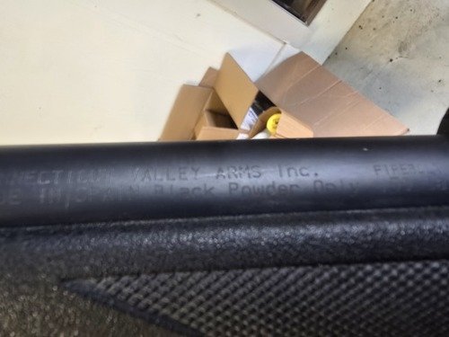 CVA muzzle loader with scope. 