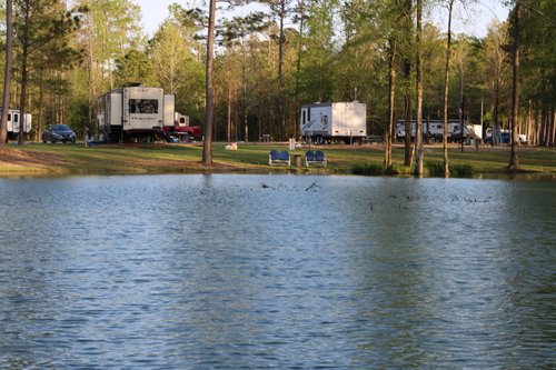 Rv campground fishing 