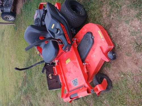 New Edge zero turn mower