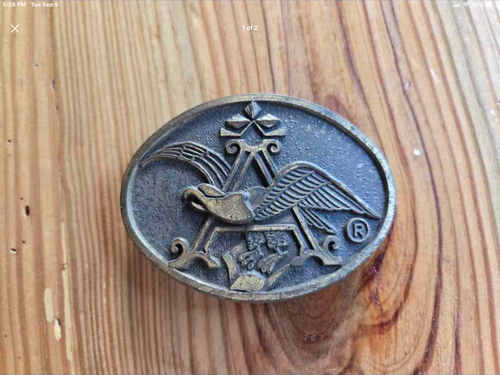 Budweiser Belt Buckle-NEW