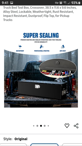 New never been used Truck Tool Box 38.5 x 11.6 x 9.6 Inches