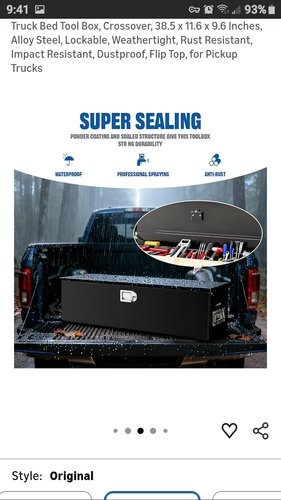 New never been used Truck Tool Box 38.5 x 11.6 x 9.6 Inches