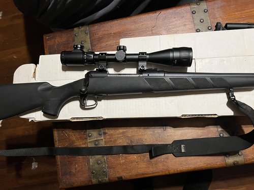 Savage model 111 .300 win mag with 3-9 scope and ammo 