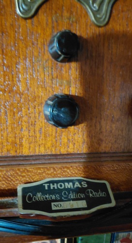Thomas collectors radio