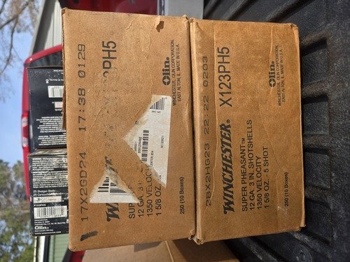 12 gauge Blind side & Winchester super pheasant 