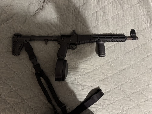 Keltec sub2k 9mm with drum 