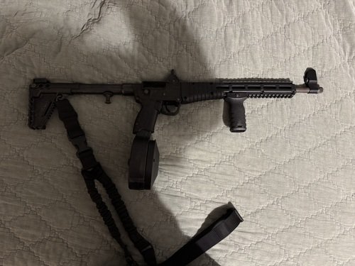 Keltec sub2k 9mm with drum 