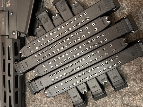 RWB brand Glock 9mm 33 Round Mags, 10 Pack