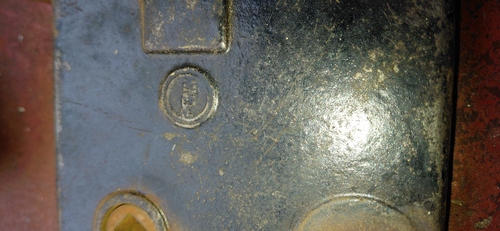 Antique skeleton lock and knobs