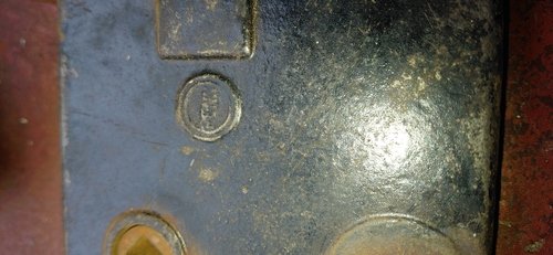 Antique skeleton lock and knobs