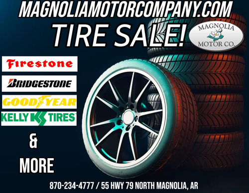 magnolia motor company tire sale