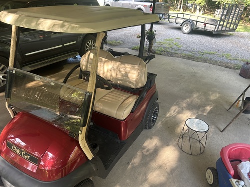  2015 model club car 48 volt golf car. Brand new batteries also.